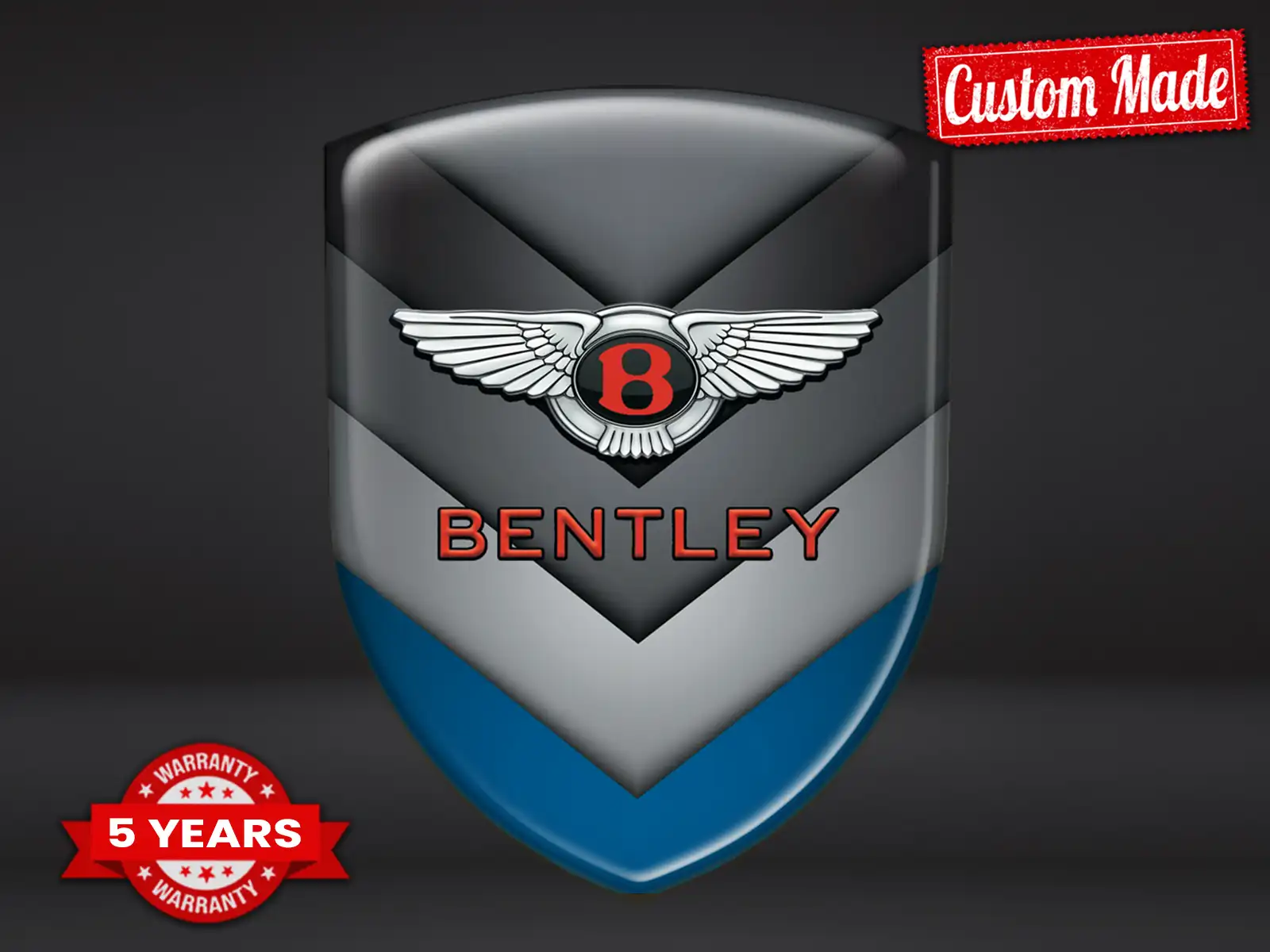 Bentley Pegatinas 3M Máximo Estilo Resistente Pro Rendimiento